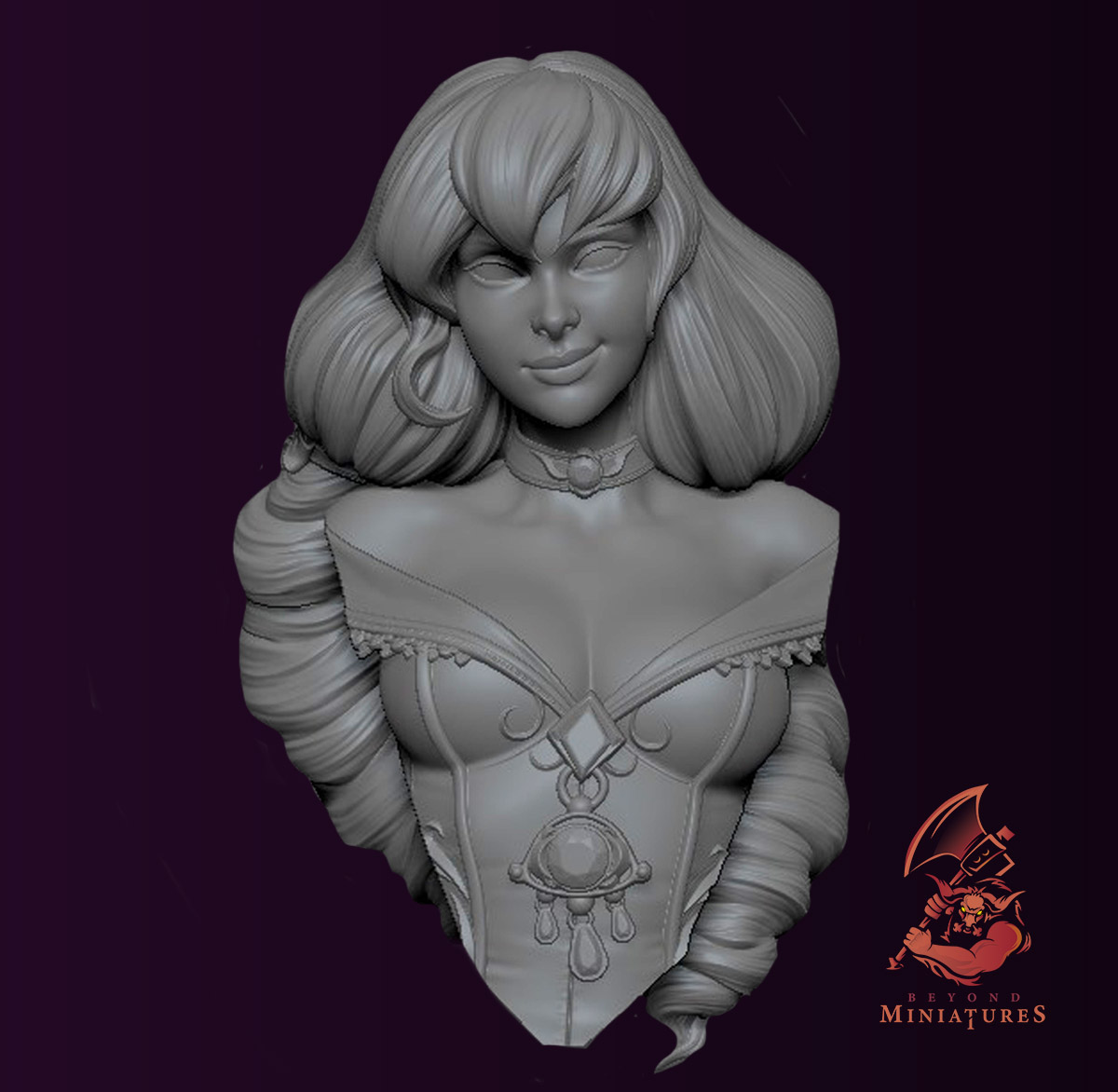 Eliza, anatomic bust