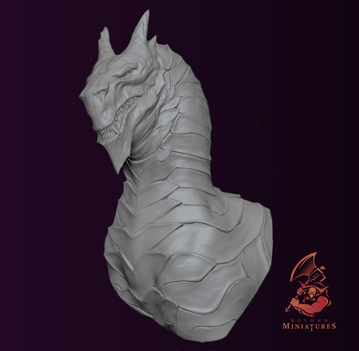 Volghar, anatomic bust
